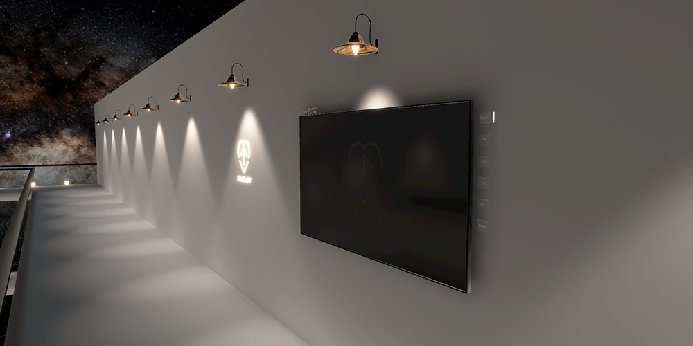 MetavacationTVアセット設置イメージ